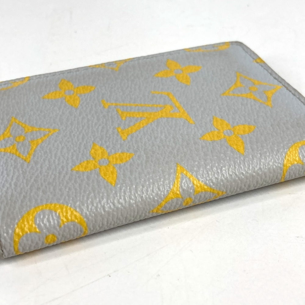 LOUIS VUITTON M14769 モノグラム オーガナイザードゥポッシュ 2つ折り パスケース 名刺入れ カードケース レザー ユニセックス グレー