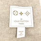 LOUIS VUITTON GI0742 ダミエチェッカー モノグラム ベビー ブランケット インテリア　BABY ベビー 毛布 ブランケット カシミヤ キッズ デューン ベージュ
