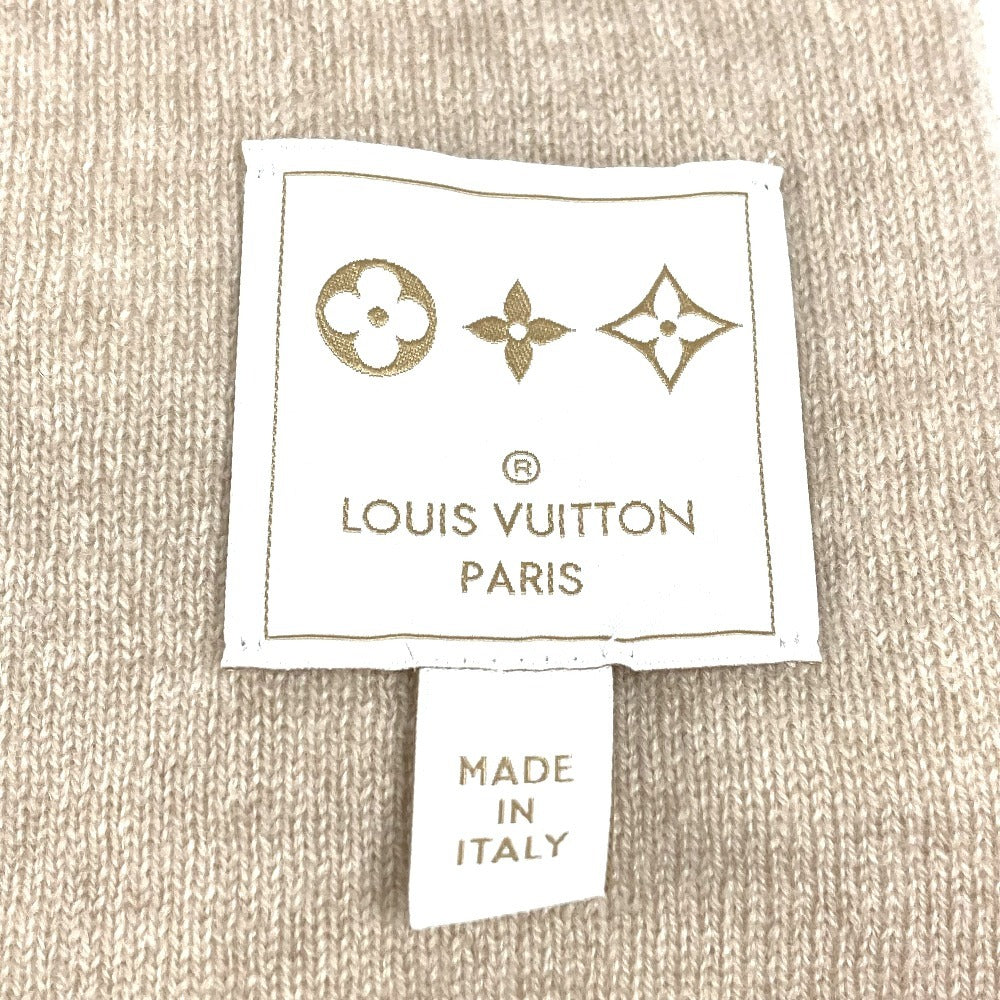 LOUIS VUITTON GI0742 ダミエチェッカー モノグラム ベビー ブランケット インテリア　BABY ベビー 毛布 ブランケット カシミヤ キッズ デューン ベージュ