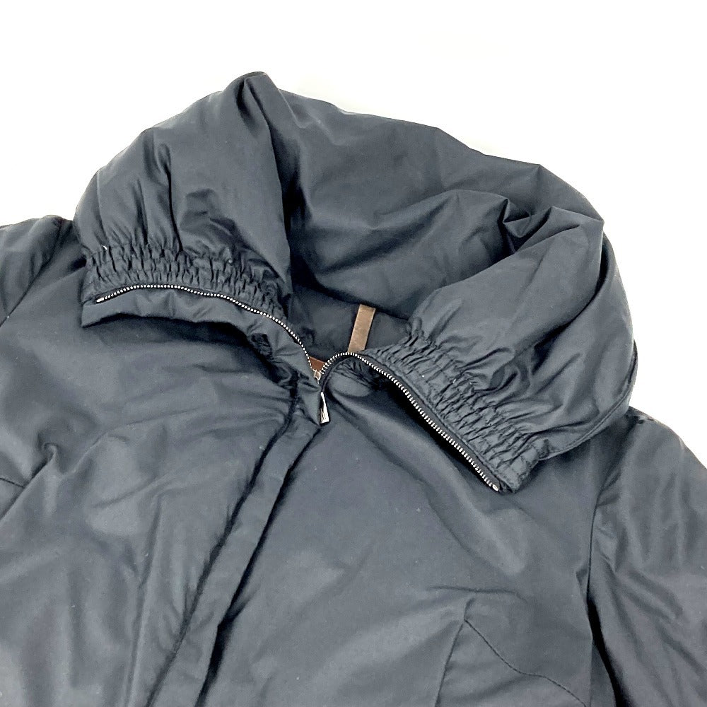 MONCLER クラス1 CLASSE 1 ロゴ ベルト付き ロング アパレル 長袖 アパレル アウター ダウンコート ポリエステル レディース ブラック