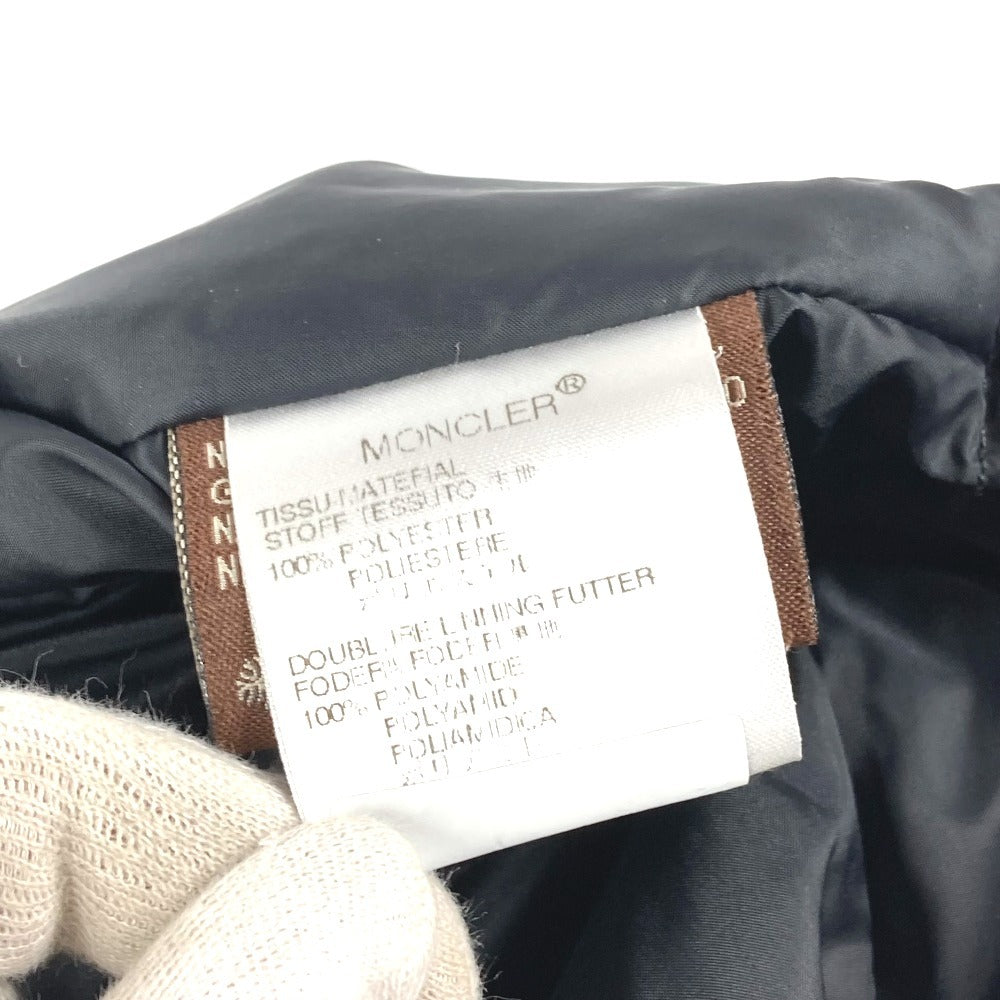 MONCLER クラス1 CLASSE 1 ロゴ ベルト付き ロング アパレル 長袖 アパレル アウター ダウンコート ポリエステル レディース ブラック