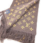 LOUIS VUITTON MP2964 ヴァージルアブロー エシャルプLVフレンズ フリンジ マフラー ウール ユニセックス ブラウン