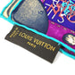 LOUIS VUITTON 不明 モノグラム 総柄 スカーフ シルク レディース パープル