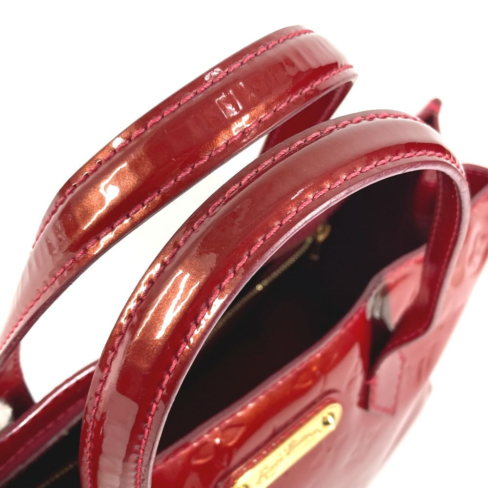 LOUIS VUITTON M93642 モノグラムヴェルニ ウィルシャーPM ウィルシャー PM カバン ハンドバッグ トートバッグ モノグラムヴェルニキャンバス レディース ポムダムール レッド