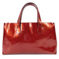 LOUIS VUITTON M93642 モノグラムヴェルニ ウィルシャーPM ウィルシャー PM カバン ハンドバッグ トートバッグ モノグラムヴェルニキャンバス レディース ポムダムール レッド