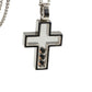 Chopard ダイヤ ハッピーダイヤモンド クロス ネックレス ジュエリー アクセサリー K18 金 18K ペンダントトップ WG750 レディース シルバー