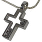 Chopard ダイヤ ハッピーダイヤモンド クロス ネックレス ジュエリー アクセサリー K18 金 18K ペンダントトップ WG750 レディース シルバー