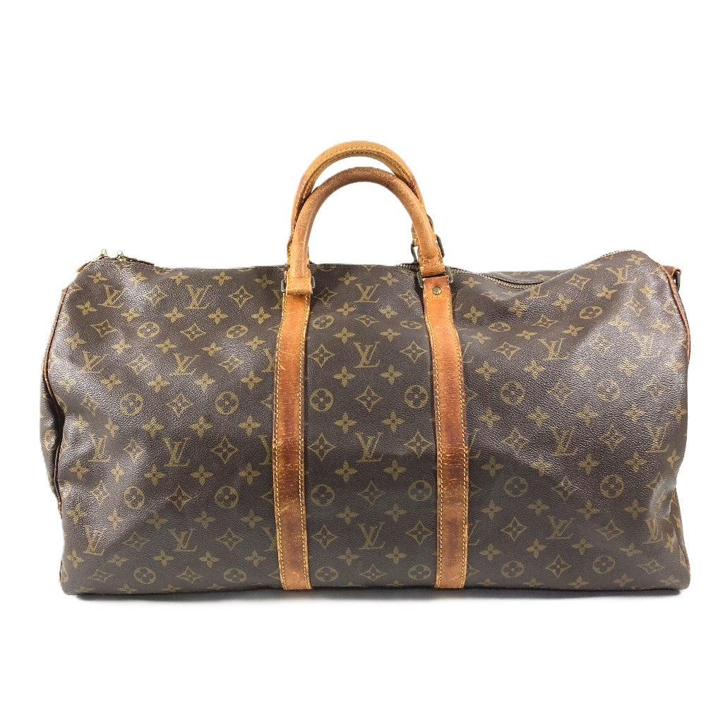 LOUIS VUITTON M41414 Monogram Keepall Bandouliere 55 Bag Travel Bag Handbag Boston Bag Monogram Canvas Unisex Brown