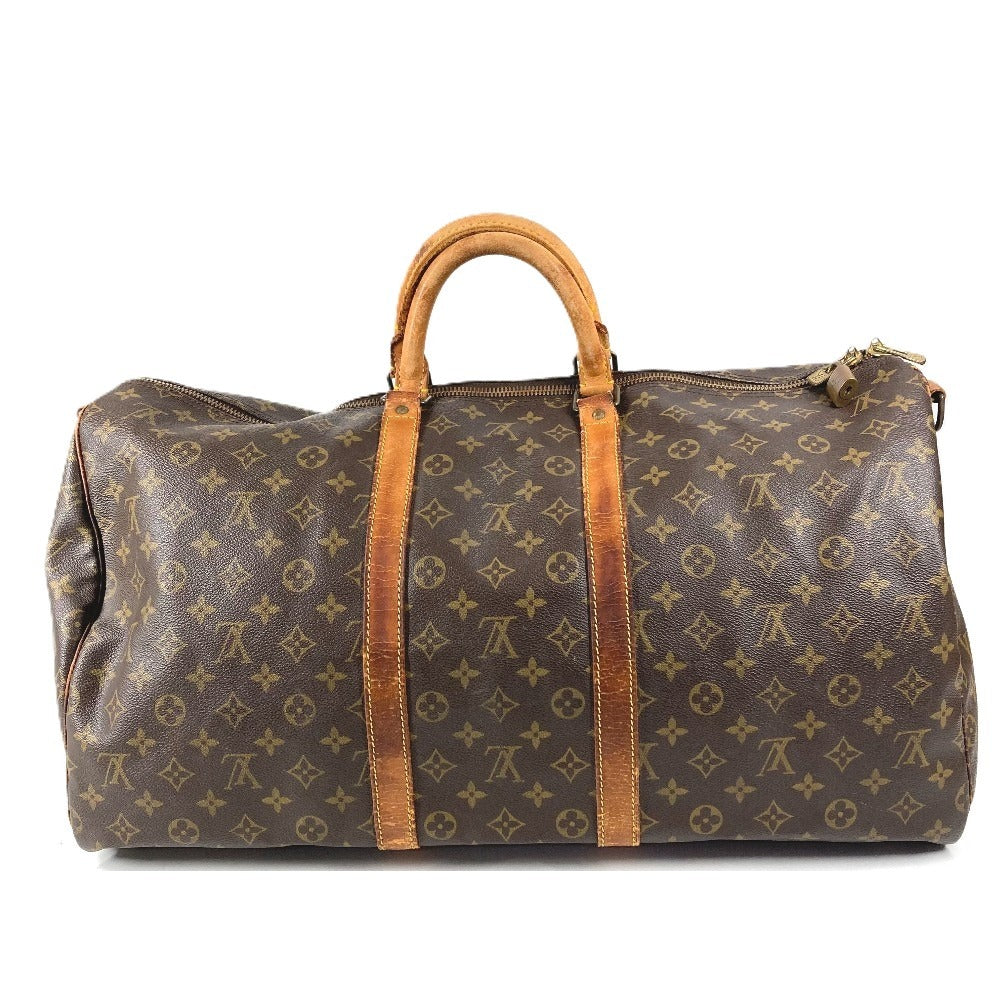 LOUIS VUITTON M41414 Monogram Keepall Bandouliere 55 Bag Travel Bag Handbag Boston Bag Monogram Canvas Unisex Brown