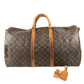 LOUIS VUITTON M41414 Monogram Keepall Bandouliere 55 Bag Travel Bag Handbag Boston Bag Monogram Canvas Unisex Brown