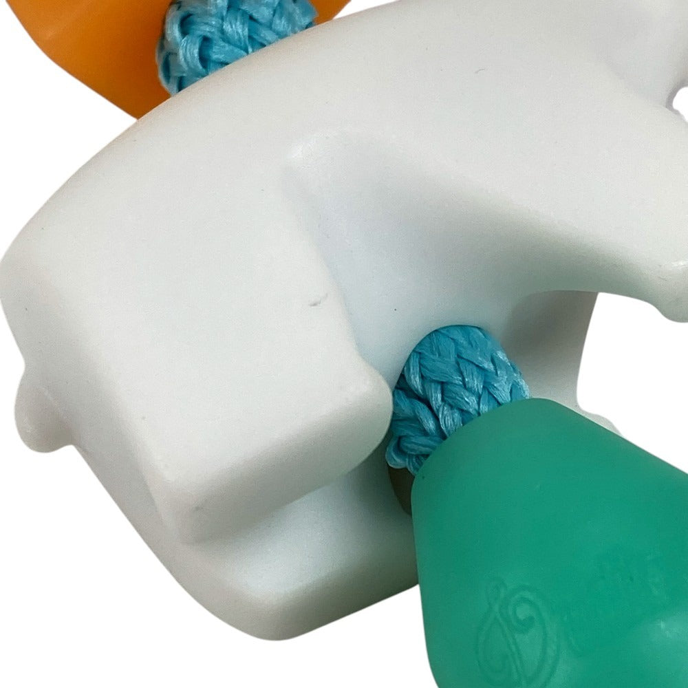 LOUIS VUITTON M02290 モノグラム LVプレイ ポーラベア カバン バッグチャーム キーホルダー レジン ユニセックス ホワイト