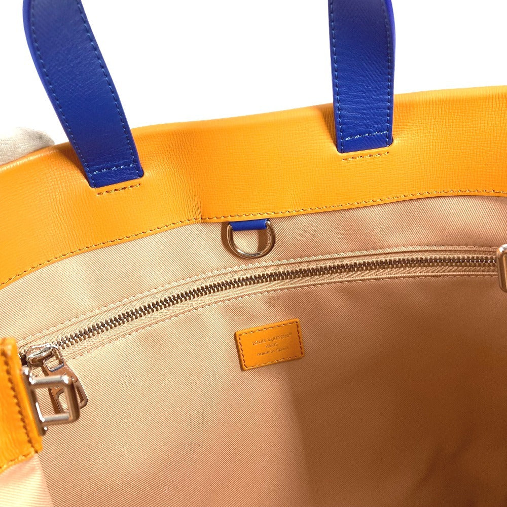 LOUIS VUITTON M24457 24SS ショッパートート MM ショッパートートMM カバン ショルダーバッグ 肩掛け トートバッグ レザー ユニセックス オレンジ