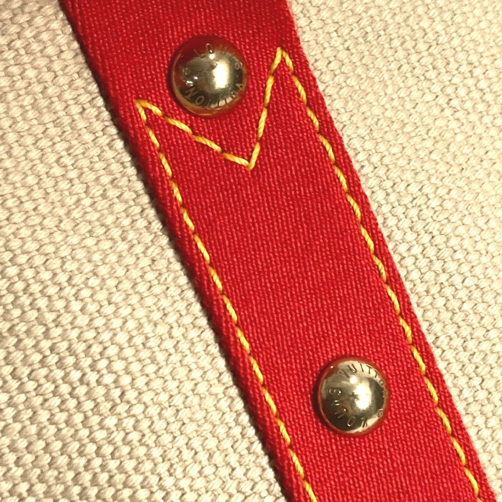 LOUIS VUITTON M40035 アンティグア カバMM カバ MM カバン トートバッグ 肩掛け ショルダーバッグ キャンバス レディース ベージュ