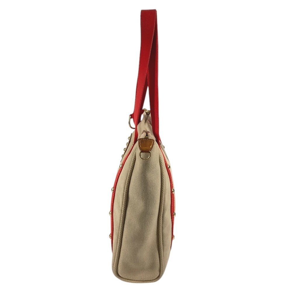 LOUIS VUITTON M40035 アンティグア カバMM カバ MM カバン トートバッグ 肩掛け ショルダーバッグ キャンバス レディース ベージュ