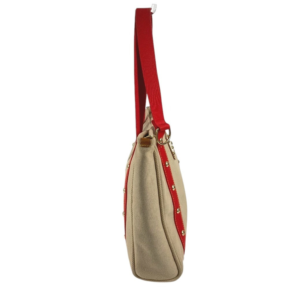 LOUIS VUITTON M40035 アンティグア カバMM カバ MM カバン トートバッグ 肩掛け ショルダーバッグ キャンバス レディース ベージュ