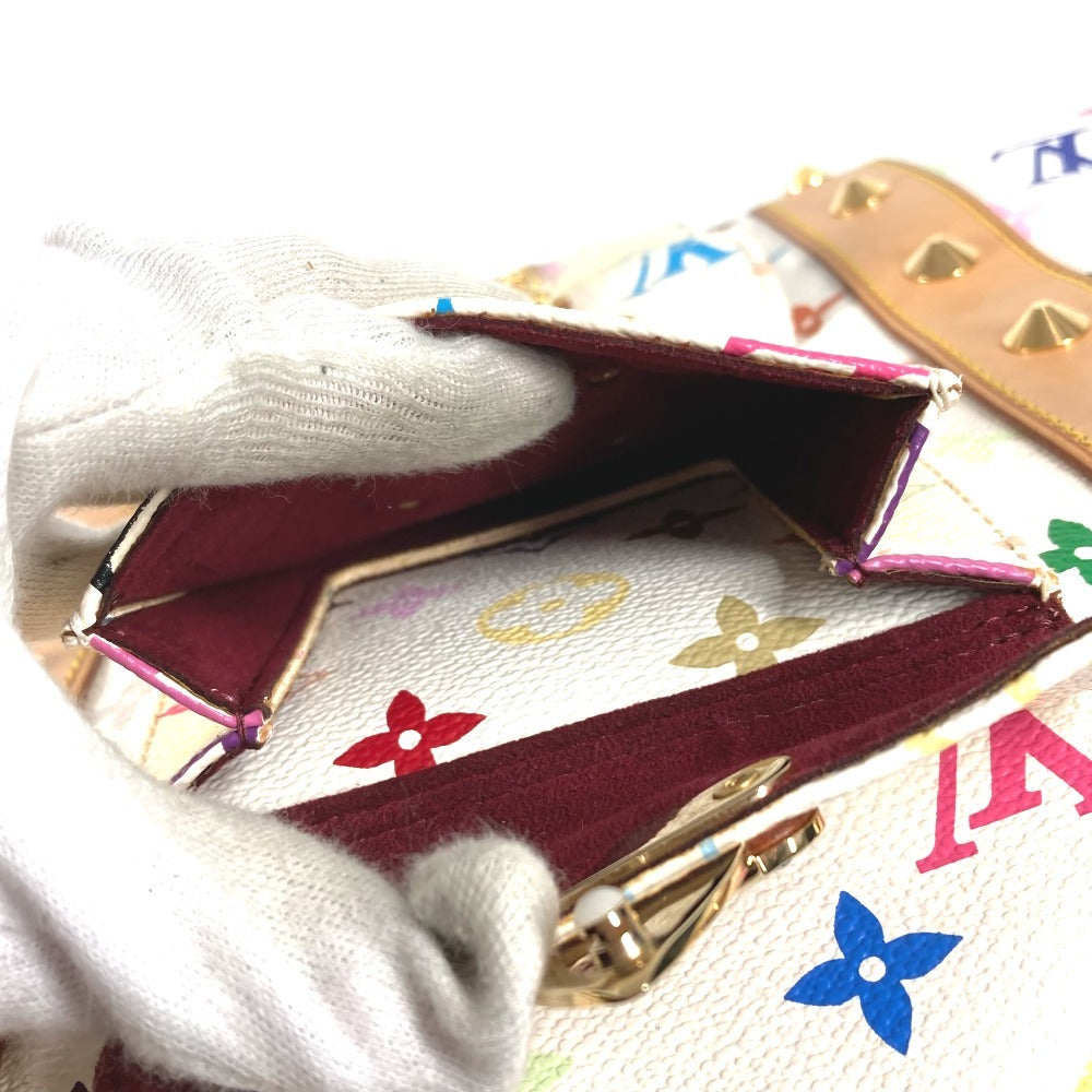 LOUIS VUITTON M92641 モノグラムマルチカラー 村上隆 キーポル45 キーポル 45 カバン 旅行バッグ トラベルバッグ ハンドバッグ ボストンバッグ モノグラムマルチカラーキャンバス ユニセックス ブロン ホワイト