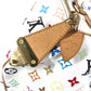 LOUIS VUITTON M92641 モノグラムマルチカラー 村上隆 キーポル45 キーポル 45 カバン 旅行バッグ トラベルバッグ ハンドバッグ ボストンバッグ モノグラムマルチカラーキャンバス ユニセックス ブロン ホワイト