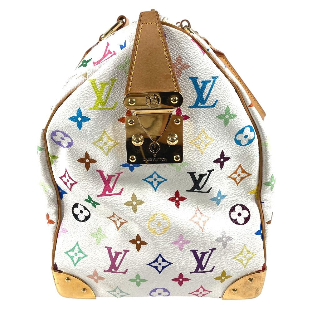 LOUIS VUITTON M92641 モノグラムマルチカラー 村上隆 キーポル45 キーポル 45 カバン 旅行バッグ トラベルバッグ ハンドバッグ ボストンバッグ モノグラムマルチカラーキャンバス ユニセックス ブロン ホワイト