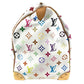 LOUIS VUITTON M92641 モノグラムマルチカラー 村上隆 キーポル45 キーポル 45 カバン 旅行バッグ トラベルバッグ ハンドバッグ ボストンバッグ モノグラムマルチカラーキャンバス ユニセックス ブロン ホワイト
