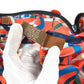 HERMES カヴァルカドゥール エアシルク ダッフル 44 カバン ボストンバッグ 肩掛け ショルダーバッグ シルク ユニセックス オレンジ