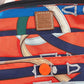 HERMES カヴァルカドゥール エアシルク ダッフル 44 カバン ボストンバッグ 肩掛け ショルダーバッグ シルク ユニセックス オレンジ