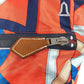 HERMES カヴァルカドゥール エアシルク ダッフル 44 カバン ボストンバッグ 肩掛け ショルダーバッグ シルク ユニセックス オレンジ
