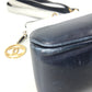 CHANEL Vintage Bi-color CC Coco Mark Logo W-Chain Bag Shoulder Tote Chain Bag Shoulder Bag Leather Unisex White