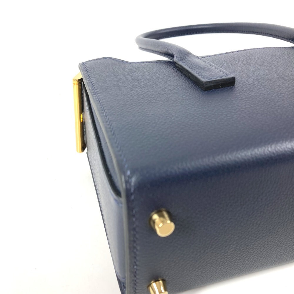 HERMES ニュードラッグ22 ニュードラッグ 22 カバン トートバッグ 斜め掛け ハンドバッグ ショルダーバッグ エバーカラー ユニセックス ネイビー