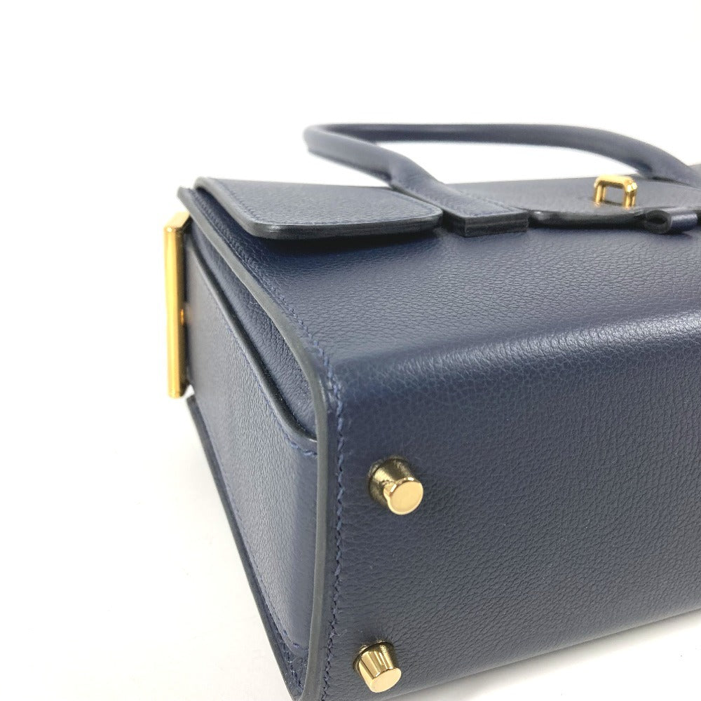 HERMES ニュードラッグ22 ニュードラッグ 22 カバン トートバッグ 斜め掛け ハンドバッグ ショルダーバッグ エバーカラー ユニセックス ネイビー