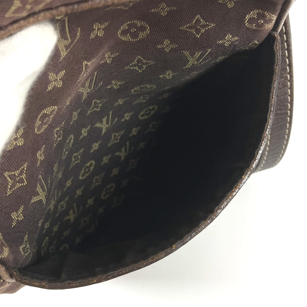 LOUIS VUITTON M95228 Monogram Minilan Danube Shoulder Bag, Pochette, Crossbody Bag, Monogram Minilan Canvas, Unisex, Brown
