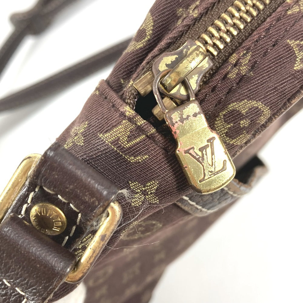 LOUIS VUITTON M95228 Monogram Minilan Danube Shoulder Bag, Pochette, Crossbody Bag, Monogram Minilan Canvas, Unisex, Brown