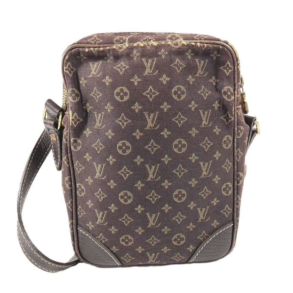 LOUIS VUITTON M95228 Monogram Minilan Danube Shoulder Bag, Pochette, Crossbody Bag, Monogram Minilan Canvas, Unisex, Brown