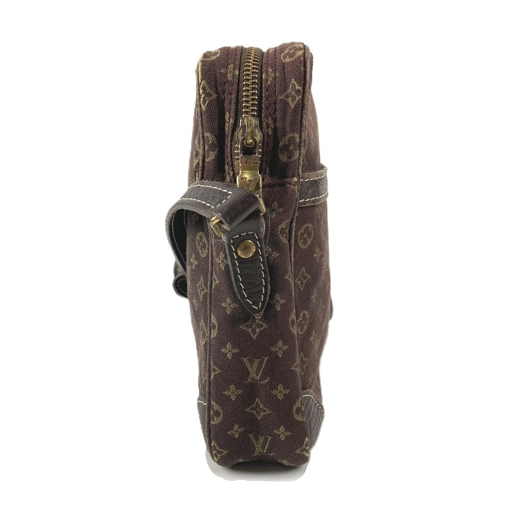 LOUIS VUITTON M95228 Monogram Minilan Danube Shoulder Bag, Pochette, Crossbody Bag, Monogram Minilan Canvas, Unisex, Brown