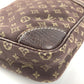 LOUIS VUITTON M95228 Monogram Minilan Danube Shoulder Bag, Pochette, Crossbody Bag, Monogram Minilan Canvas, Unisex, Brown