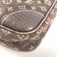 LOUIS VUITTON M95228 Monogram Minilan Danube Shoulder Bag, Pochette, Crossbody Bag, Monogram Minilan Canvas, Unisex, Brown