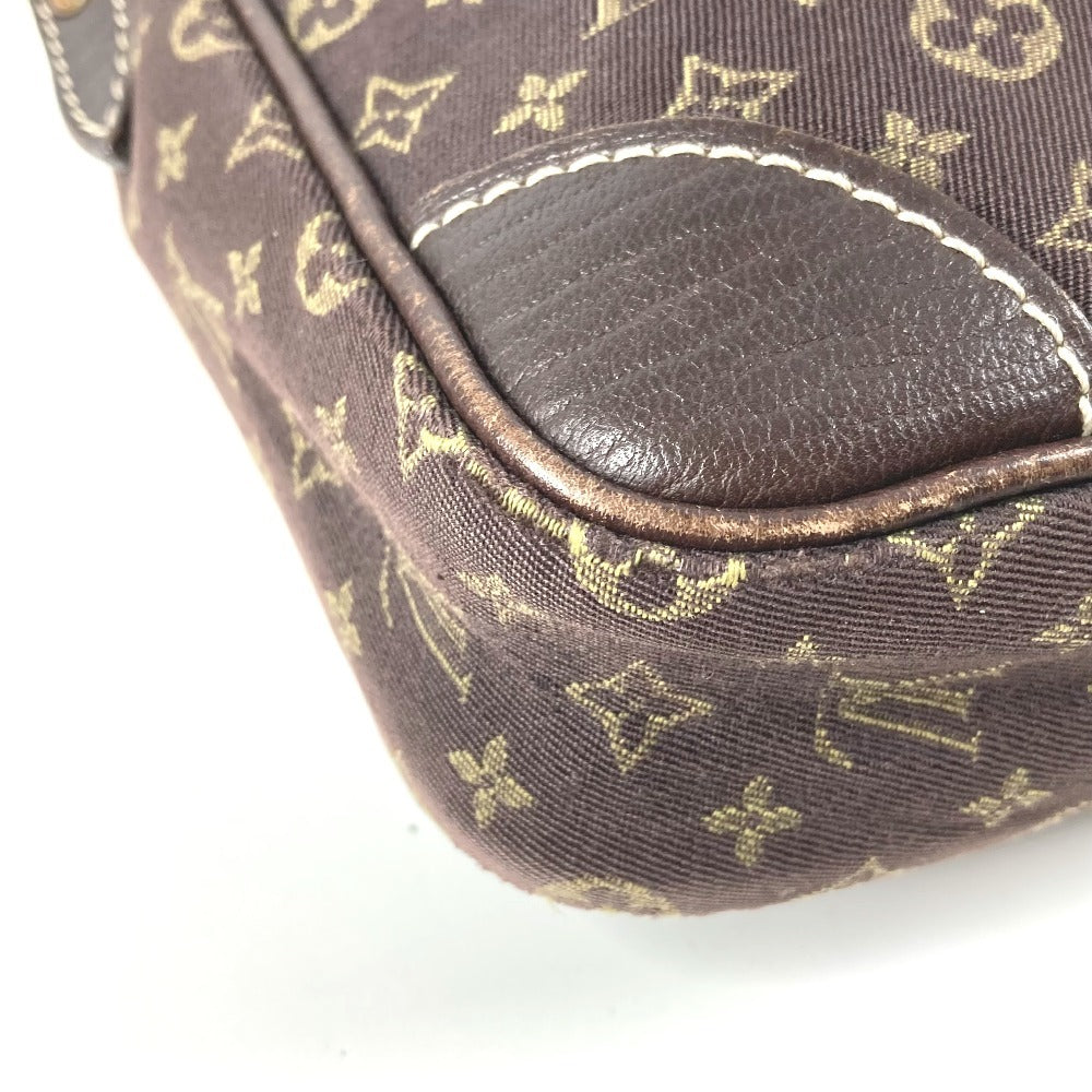 LOUIS VUITTON M95228 Monogram Minilan Danube Shoulder Bag, Pochette, Crossbody Bag, Monogram Minilan Canvas, Unisex, Brown