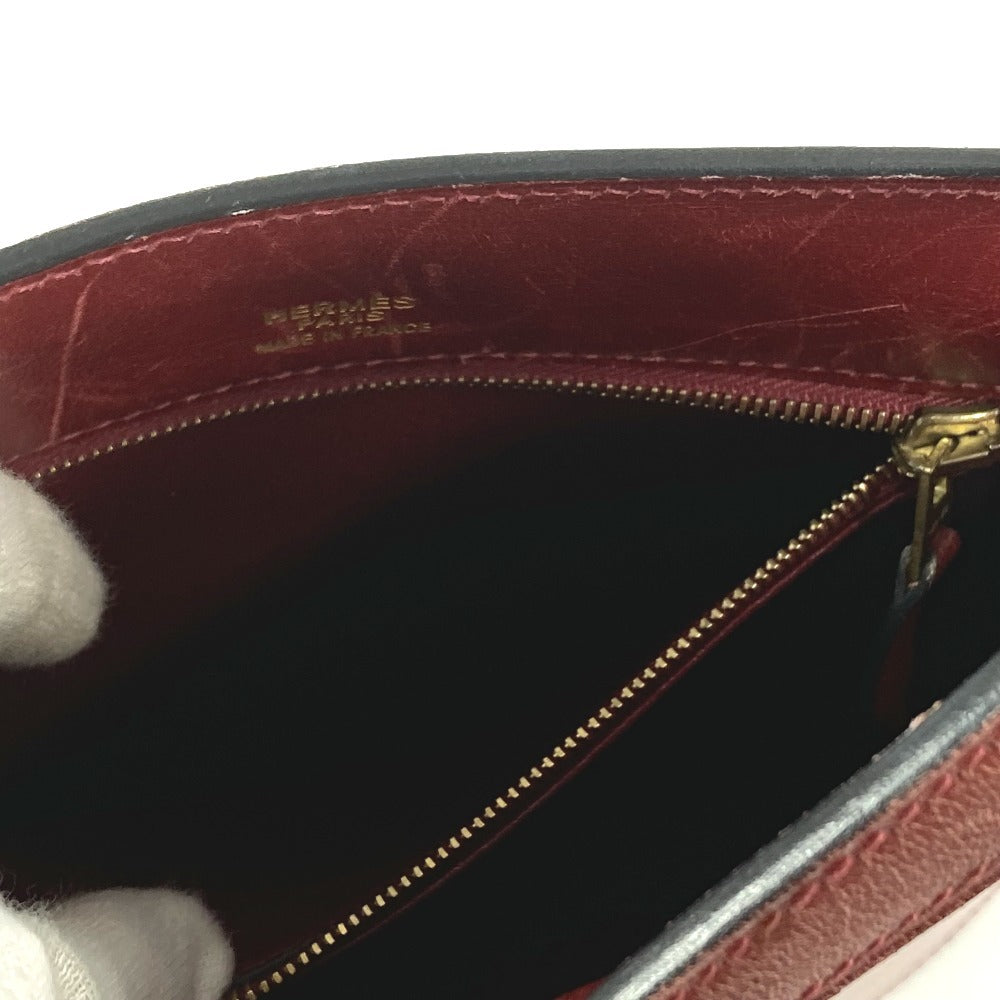 HERMES フィローPM フィロー PM カバン バッグ 肩掛け トートバッグ ショルダーバッグ ボックスカーフ ユニセックス ブラウン
