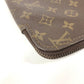 LOUIS VUITTON M53457 Monogram Pochette Documents 30 Bag Second Bag Document Case L-shaped Zipper Clutch Bag Monogram Canvas Unisex Brown