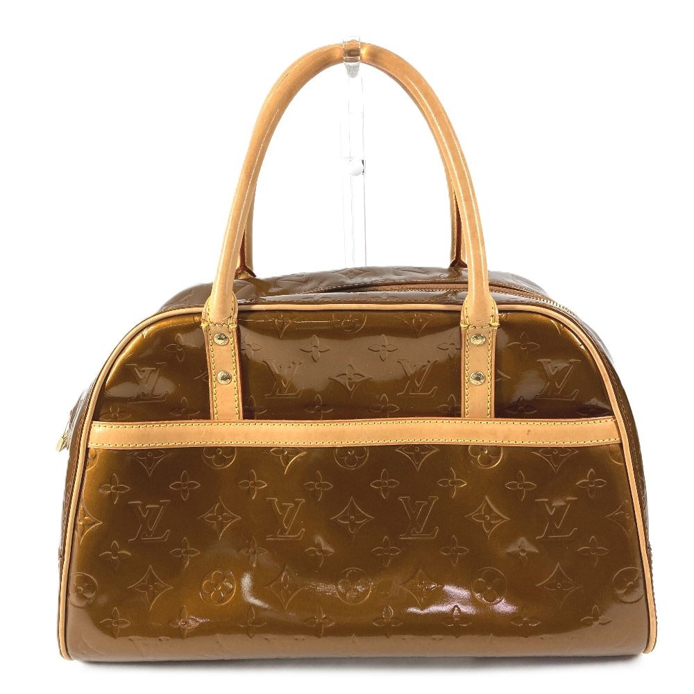 LOUIS VUITTON M91103 モノグラムヴェルニ トンプキンススクエア カバン ボストンバッグ ハンドバッグ モノグラムヴェルニキャンバス レディース ブロンズ ブラウン