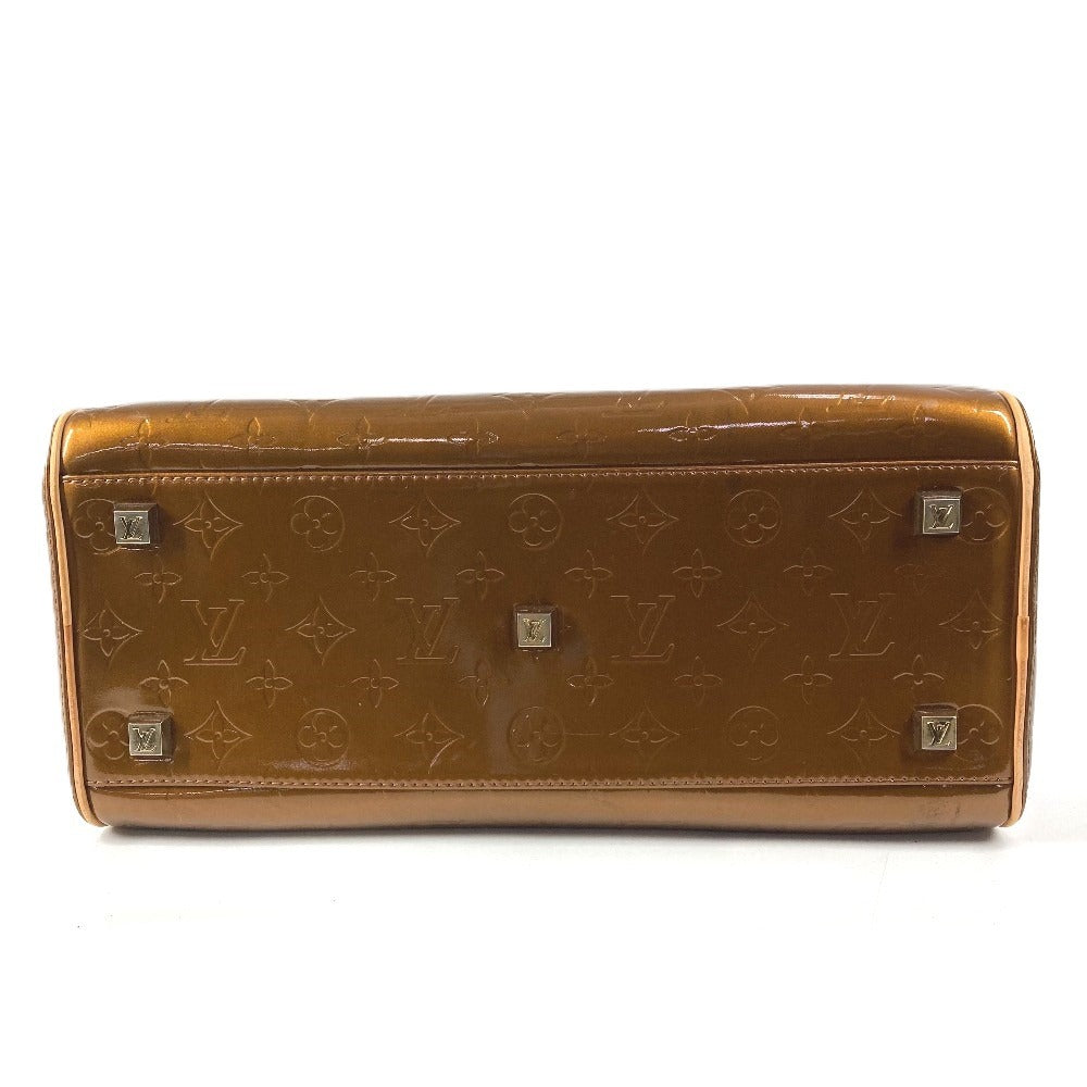 LOUIS VUITTON M91103 モノグラムヴェルニ トンプキンススクエア カバン ボストンバッグ ハンドバッグ モノグラムヴェルニキャンバス レディース ブロンズ ブラウン