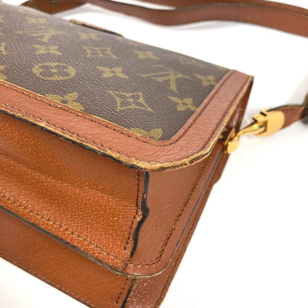 LOUIS VUITTON M51414 モノグラム ヴィンテージ サックヴァンドーム サックヴァン ドーム 斜め掛け カバン フラップ ショルダーバッグ モノグラムキャンバス ユニセックス ブラウン