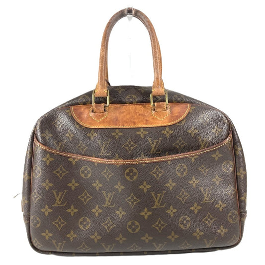 LOUIS VUITTON M47270 モノグラム ドーヴィル カバン トートバッグ ミニボストンバッグ ハンドバッグ モノグラムキャンバス ユニセックス ブラウン