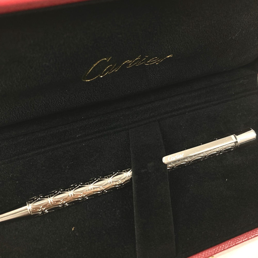CARTIER ST150185 ロゴ 2C Cドゥカルティエ ステーショナリー ペン ボールペン メタル ユニセックス シルバー