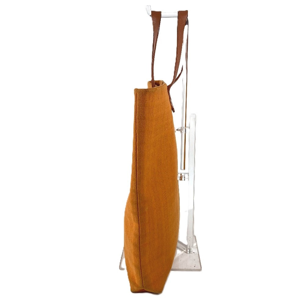 HERMES アメダバ ディアゴ GM アメダバディアゴGM カバン 縦型 トートバッグ ショルダーバッグ コットン ユニセックス オレンジ