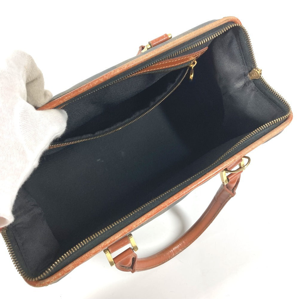 FENDI ヴィンテージ ペカン カバン ミニボストンバッグ ハンドバッグ PVC/レザー ユニセックス カーキ