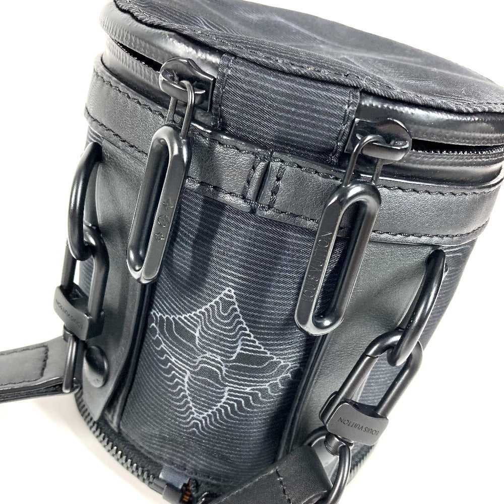 LOUIS VUITTON M45604 ルイヴィトン 2054 エクスパンダブル ポロション カバン 斜め掛け ポーチ レインボー ショルダーバッグ レザー/ナイロン ユニセックス ブラック