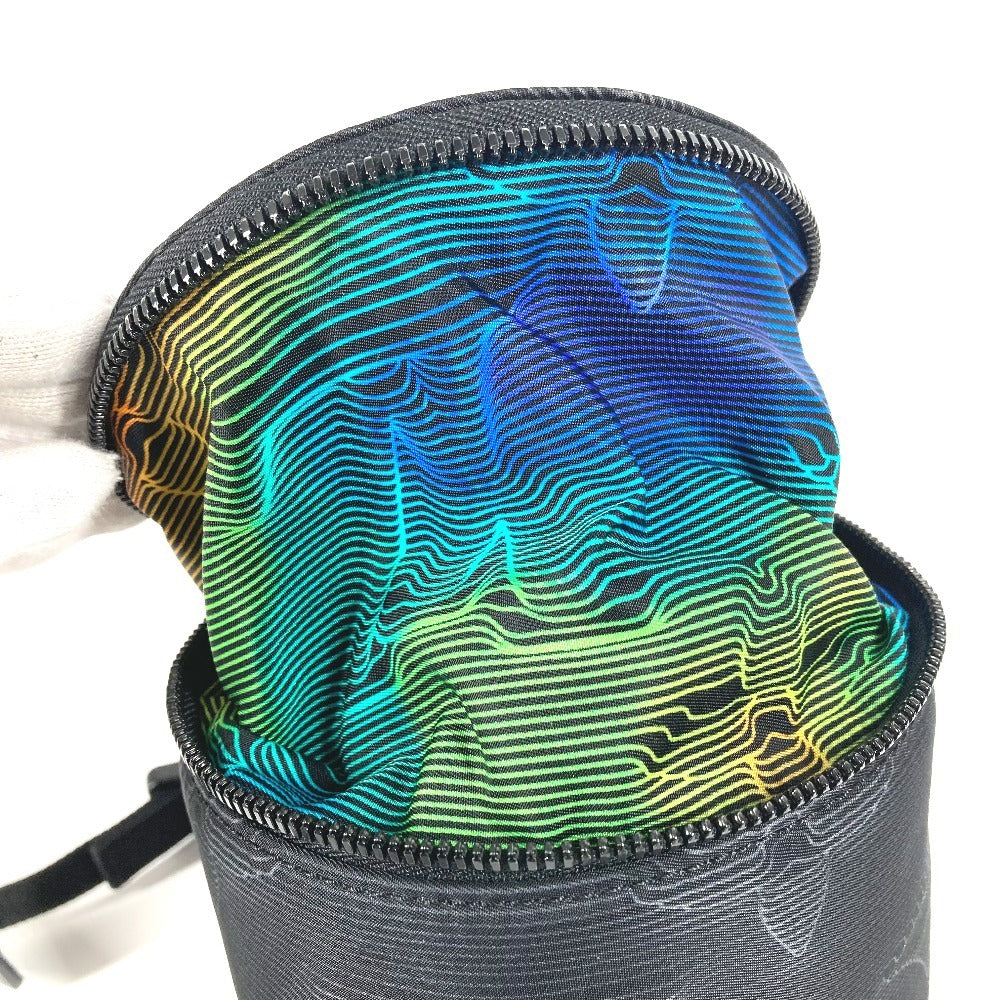 LOUIS VUITTON M45604 ルイヴィトン 2054 エクスパンダブル ポロション カバン 斜め掛け ポーチ レインボー ショルダーバッグ レザー/ナイロン ユニセックス ブラック