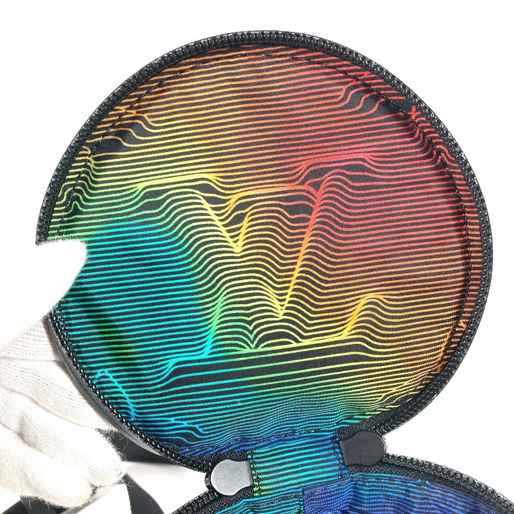 LOUIS VUITTON M45604 ルイヴィトン 2054 エクスパンダブル ポロション カバン 斜め掛け ポーチ レインボー ショルダーバッグ レザー/ナイロン ユニセックス ブラック