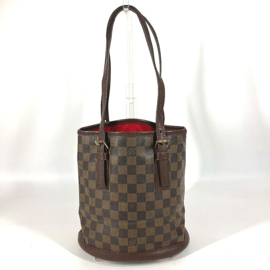 LOUIS VUITTON N42240 ダミエ マレ カバン ばけつ 肩掛け トートバッグ ショルダーバッグ ダミエキャンバス ユニセックス エベヌ ブラウン