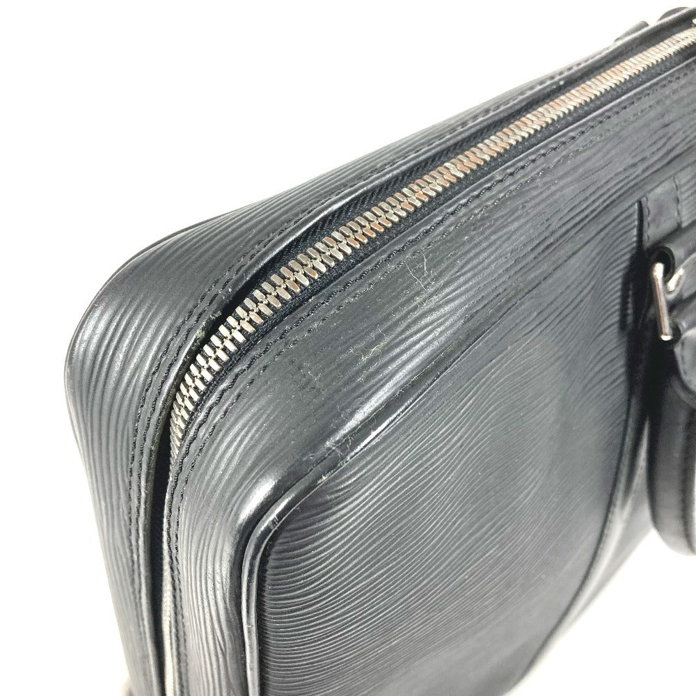 LOUIS VUITTON M54472 エピ ポルト ドキュマン ヴォワヤージュ PDV ハンドバッグ ビジネスバッグ エピレザー ユニセックス ノワール ブラック